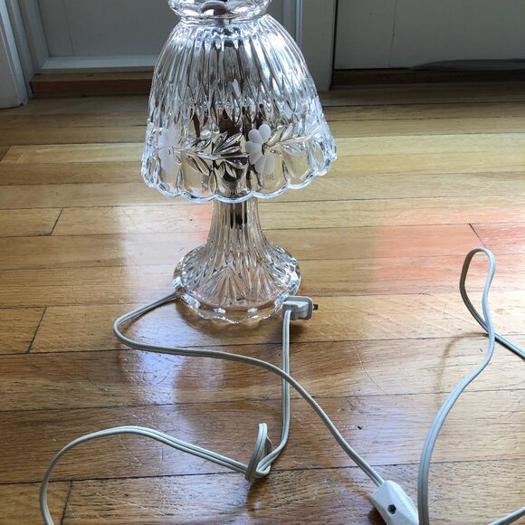 Princess house crystal mini lamp - Picture 5 of 6